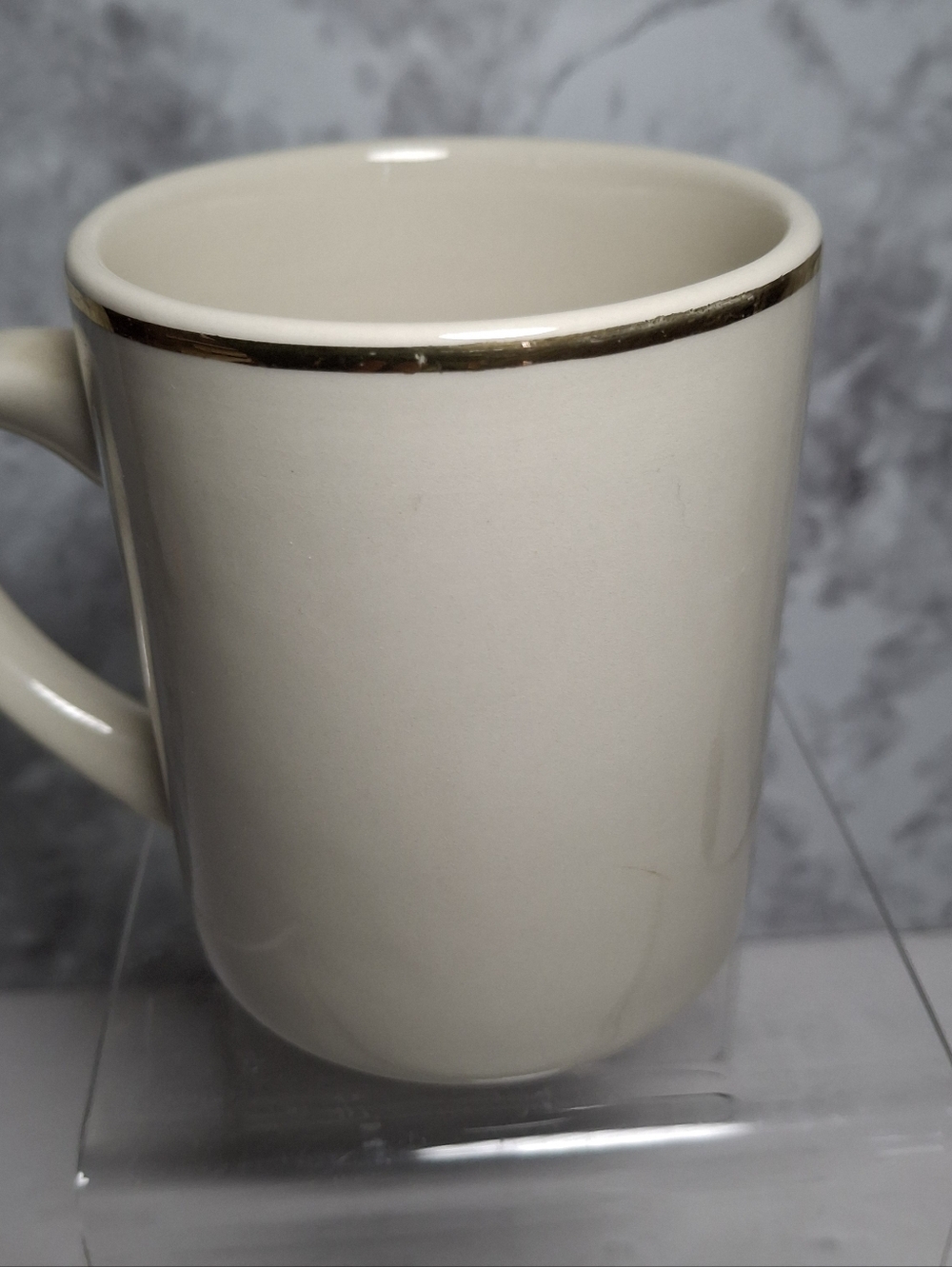 U.S. Naval Station Rota, Spain Gold Rim Coffee Tea Mug Cup US Navy Collectible - Picture 2 of 7